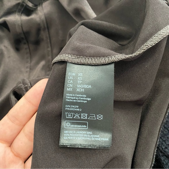 H&M | Dark brown fitted corset style dress - Picture 8 of 9